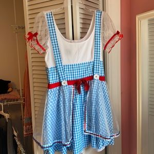 Dorothy costume size M/L wizard of Oz Halloween